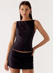 Lulita Top - Black