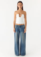 Francis Top - White
