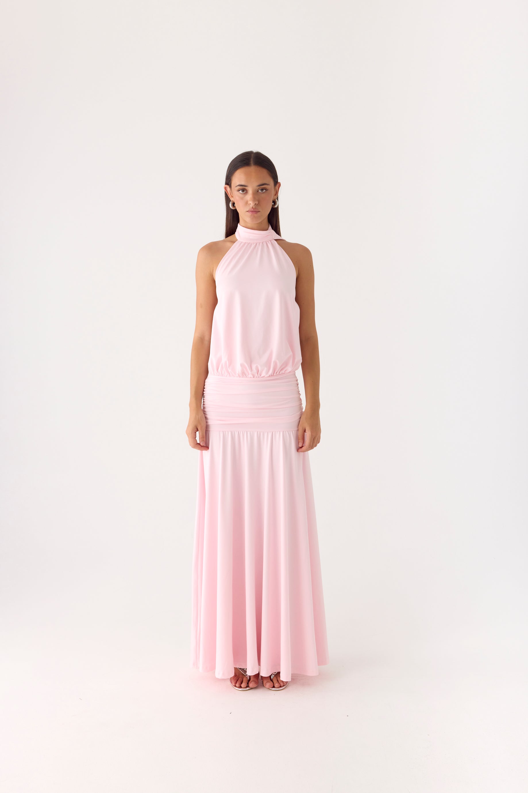 Last Forever Maxi Dress - Baby Pink